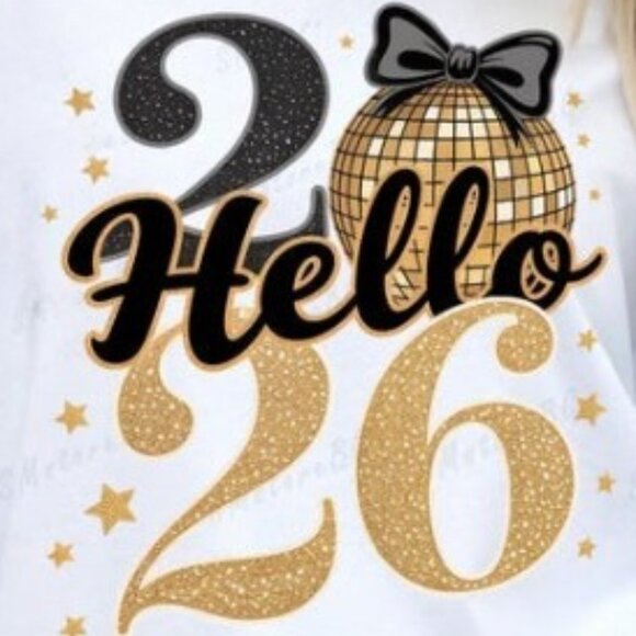 2026 New Year's Shirt, New Year's Eve Shirts, Family Matching Shirts - Picture 2 of 4